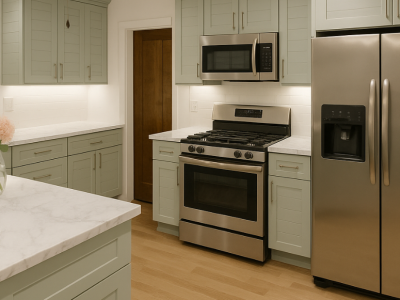 Before and After Cabinet Refacing (1)