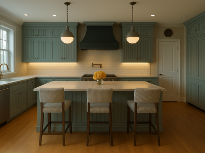 After Cabinet Refacing with nuDoors